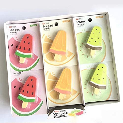 Popsicle Eraser
