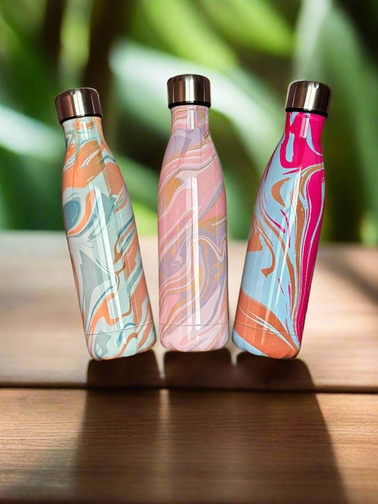 Abstract Print Bottle