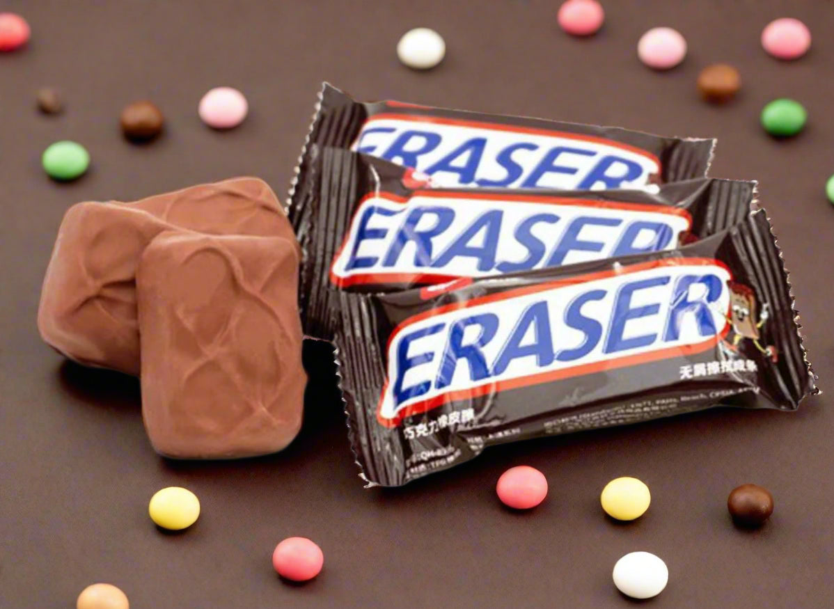 Chocolate eraser