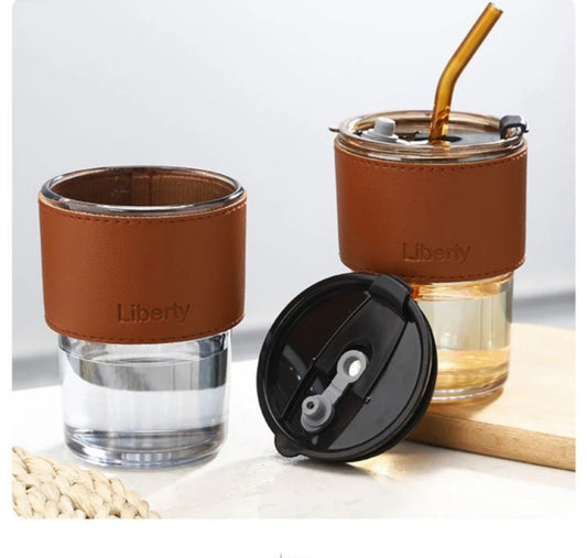 Glass Sipper Mug