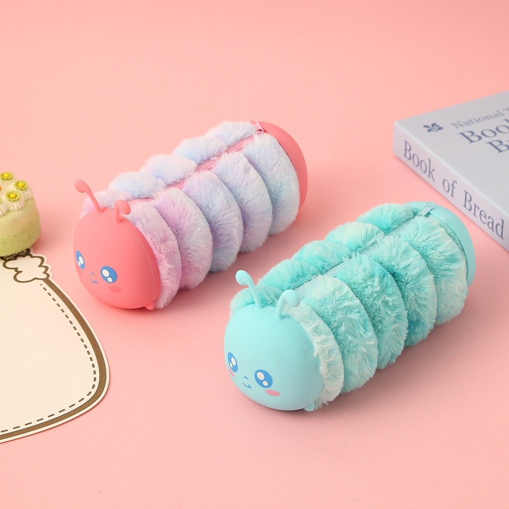 Animal Plush Pencil Pouch