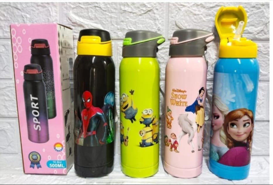 Cartoon theme sport sipper