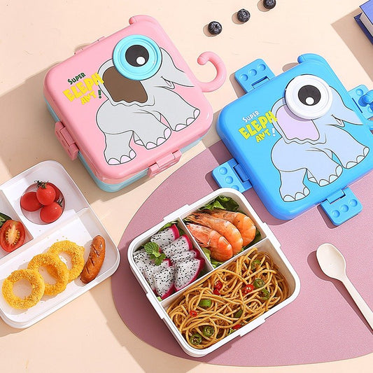 Elephant Steel Bento Box