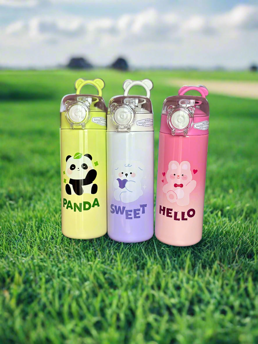 Panda style Steel Sipper